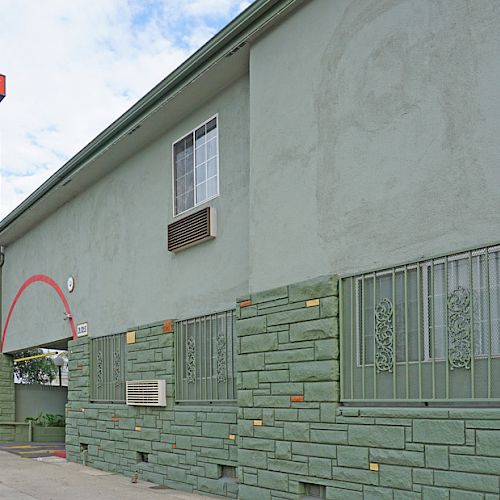 A building with a sign reading 